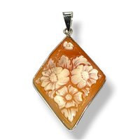 Colgante Mandile 1922 Mujer Cammei  in Plata Conchiglia 2MCICM231